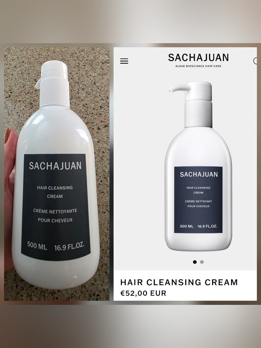 SACHAJUAN Hair Cleansing Cream